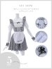 画像23: 【即日発送！】【ハロウィン】ギンガムチェックメイドワンピース 【コスプレ5点セット】[YMT]