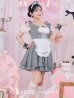 画像3: 【即日発送！】【ハロウィン】ギンガムチェックメイドワンピース 【コスプレ5点セット】[YMT]