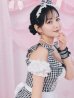 画像8: 【即日発送！】【ハロウィン】ギンガムチェックメイドワンピース 【コスプレ5点セット】[YMT]