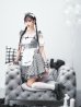 画像13: 【即日発送！】【ハロウィン】ギンガムチェックメイドワンピース 【コスプレ5点セット】[YMT]