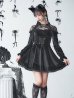 画像12: 【即日発送！】【ハロウィン】ブラックキャットベロアワンピース 【コスプレ3点セット】[YMT]