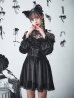 画像17: 【即日発送！】【ハロウィン】ブラックキャットベロアワンピース 【コスプレ3点セット】[YMT]