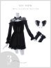 画像25: 【即日発送！】【ハロウィン】ブラックキャットベロアワンピース 【コスプレ3点セット】[YMT]