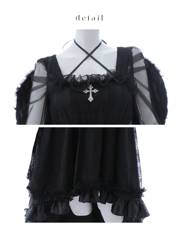 画像17: 【即日発送！】【ハロウィン】ショートインロングデビルワンピース 【コスプレ4点セット】[OF04-H]