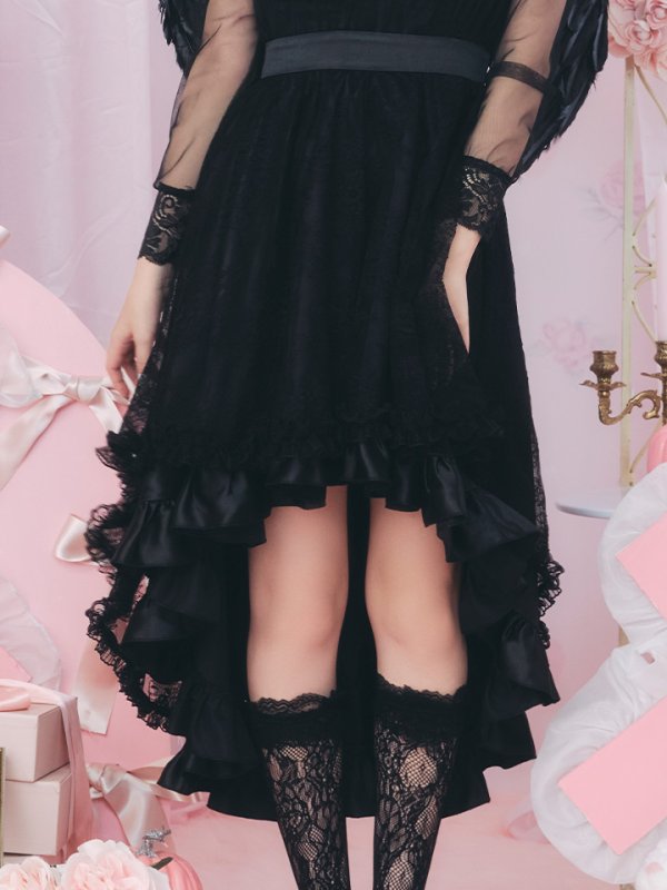 画像15: 【即日発送！】【ハロウィン】ショートインロングデビルワンピース 【コスプレ4点セット】[OF04-H]