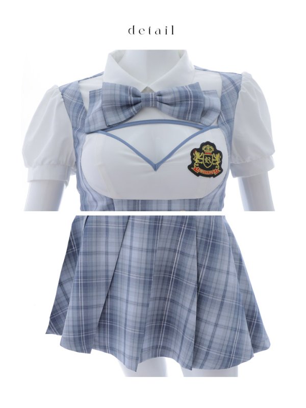 画像29: 【即日発送！】【ハロウィン】アイドルスクールガールセットアップ 【コスプレ5点セット】[OF04]