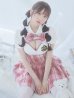 画像1: 【即日発送！】【ハロウィン】アイドルスクールガールセットアップ 【コスプレ5点セット】[YMT] (1)