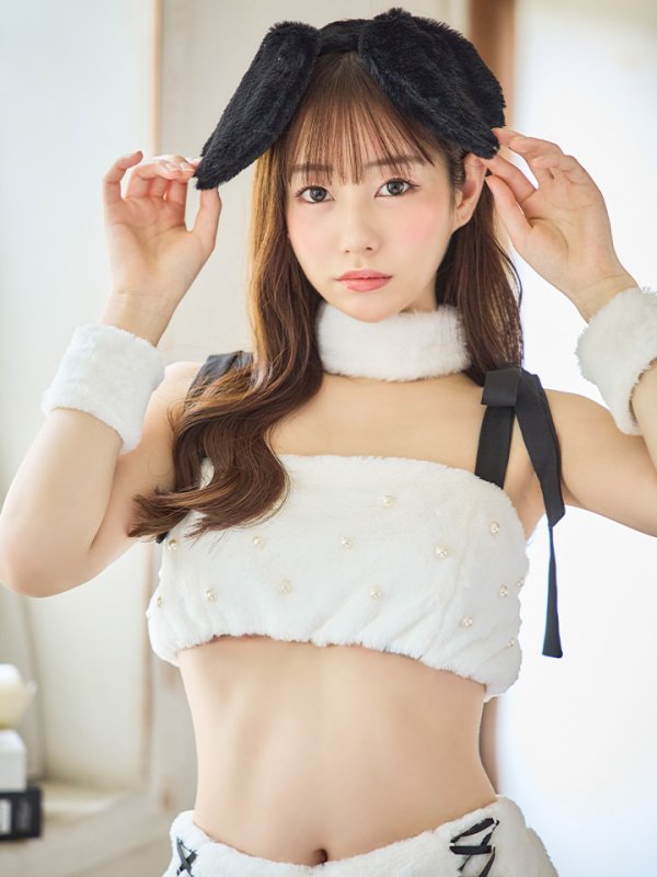 画像18: 【SALE!!】【ハロウィン】 バイカラーリボンもこもこパピー 【コスプレ6点セット】 【FREEサイズ/1カラー】[OF01]