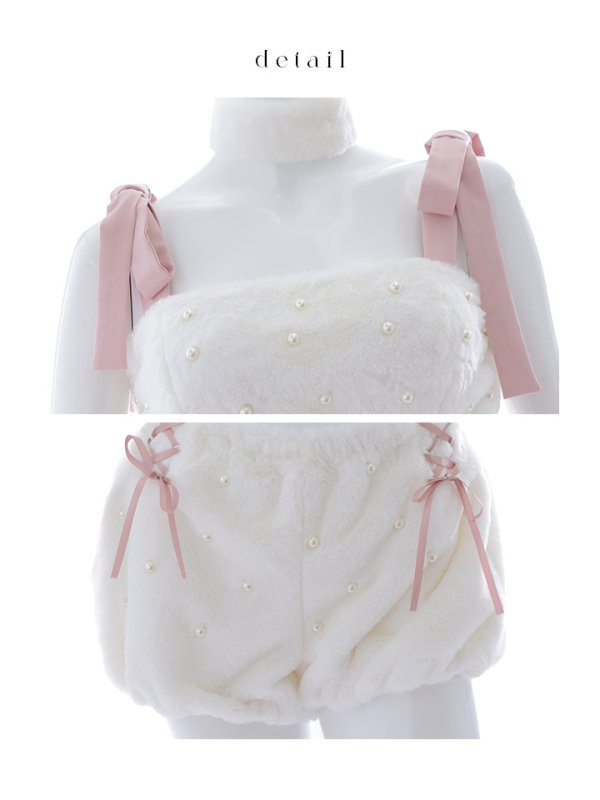 画像37: 【即日発送】【ハロウィン】 もこもこキャットリボンセットアップ 【コスプレ6点セット】 【Fサイズ/3カラー】[HC03]