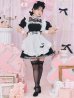 画像5: 【即日発送！】【ハロウィン】クラシックメイドワンピース 【コスプレ5点セット】[YMT]