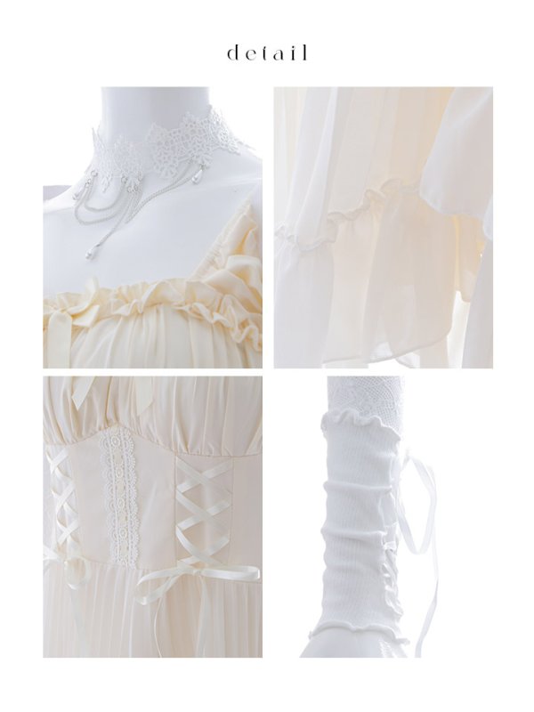 画像19: 【SALE!!】【即日発送！】【ハロウィン】 天使プリーツスカートワンピ 【コスプレ5点セット】 【S-XLサイズ/１カラー】[HC03-H]