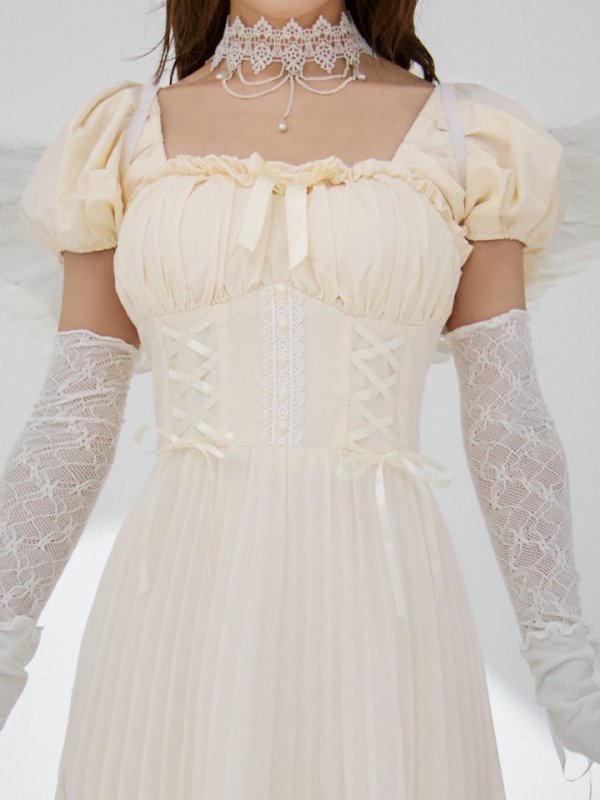 画像19: 【SALE!!】【即日発送！】【ハロウィン】 天使プリーツスカートワンピ 【コスプレ5点セット】 【S-XLサイズ/１カラー】[HC03-H]