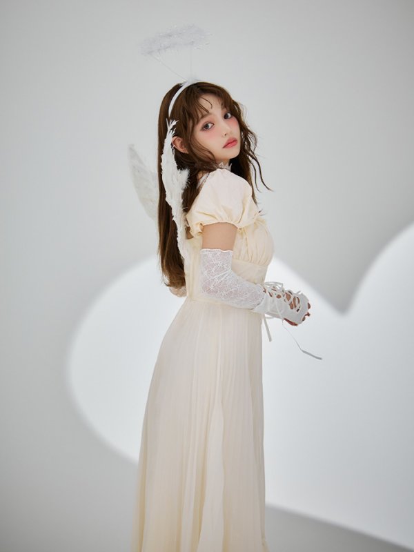 画像24: 【SALE!!】【即日発送！】【ハロウィン】 天使プリーツスカートワンピ 【コスプレ5点セット】 【S-XLサイズ/１カラー】[HC03-H]