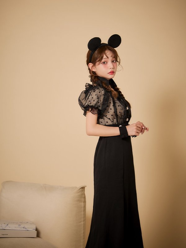 画像11: 【SALE!!】【即日発送！】【ハロウィン】マウスシアーマーメイドワンピース 【コスプレ4点セット】 【S-Lサイズ/1カラー】[HC03]