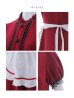 画像26: 【即日発送！】【ハロウィン】赤ずきんロングフレアワンピース 【コスプレ3点セット】 【S-XLサイズ/1カラー】[YMT]