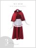画像27: 【即日発送！】【ハロウィン】赤ずきんロングフレアワンピース 【コスプレ3点セット】 【S-XLサイズ/1カラー】[YMT]
