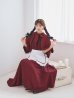 画像18: 【即日発送！】【ハロウィン】赤ずきんロングフレアワンピース 【コスプレ3点セット】 【S-XLサイズ/1カラー】[YMT]