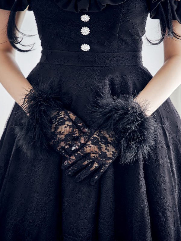 画像8: 【SALE!!】【即日発送！】【ハロウィン】 バニーショートインロングワンピース 【コスプレ5点セット】【XS-XLサイズ/2カラー】[OF04]