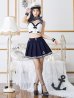 画像4: 【即日発送！】【ハロウィン】マリン/水兵セットアップ 【コスプレ6点セット】【XS-Lサイズ/1カラー】[YMT-B]