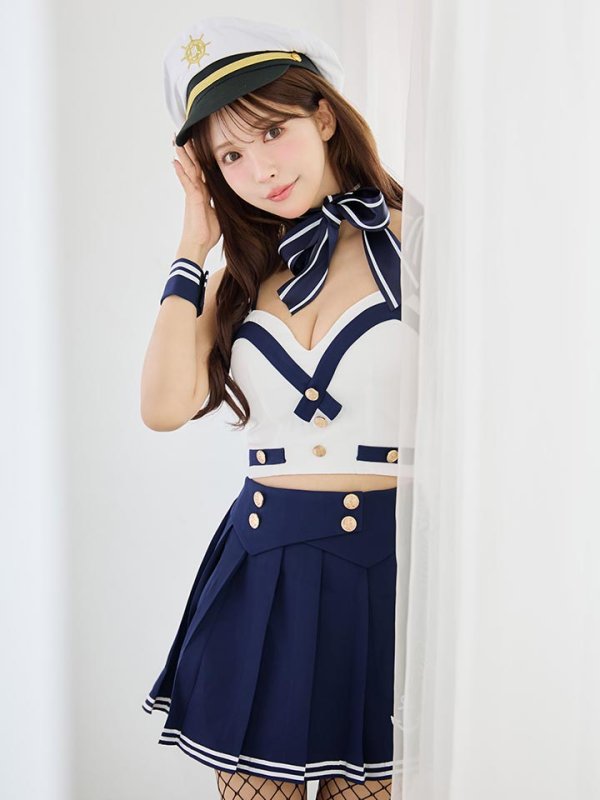 画像5: 【SALE!!】【即日発送！】【ハロウィン】マリン/水兵セットアップ 【コスプレ6点セット】【XS-Lサイズ/1カラー】[HC03]