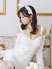 画像12: 【即日発送！】【ハロウィン】キャットスタッズオフショルワンピース 【コスプレ4点セット】【XS-XLサイズ/２カラー】[YMT]