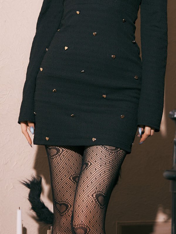 画像21: 【即日発送！】【ハロウィン】 黒猫ワンピース 【コスプレ4点セット】 【XS-XLサイズ/２カラー】[OF04]