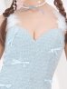 画像34: 【即日発送！】【ハロウィン】猫リボンツイードワンピース 【コスプレ5点セット】 【XS-XLサイズ/2カラー】[YMT]