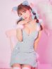 画像2: 【即日発送！】【ハロウィン】猫リボンツイードワンピース 【コスプレ5点セット】 【XS-XLサイズ/2カラー】[YMT] (2)