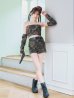 画像5: 【即日発送】【ハロウィン】アーミーガールセットアップ 【コスプレ6点セット】 【XS-Lサイズ/1カラー】[YMT]