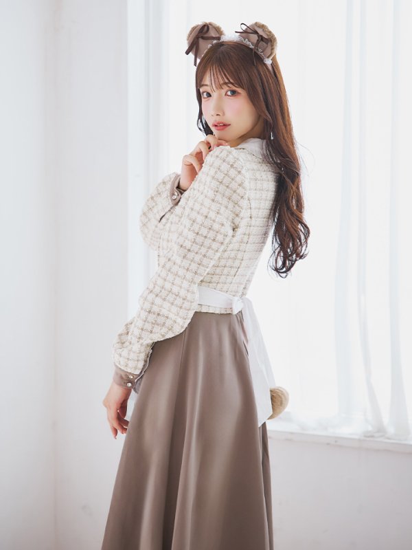 画像15: 【SALE!!】【即日発送！】【ハロウィン】ベアメイドワンピース 【コスプレ4点セット】 【S-XLサイズ/1カラー】[OF01]