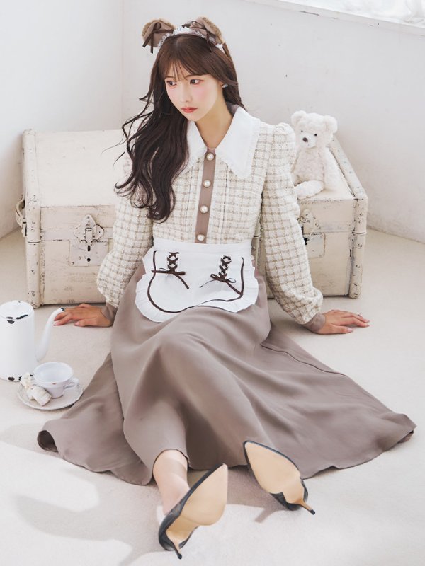 画像3: 【SALE!!】【即日発送！】【ハロウィン】ベアメイドワンピース 【コスプレ4点セット】 【S-XLサイズ/1カラー】[OF01]