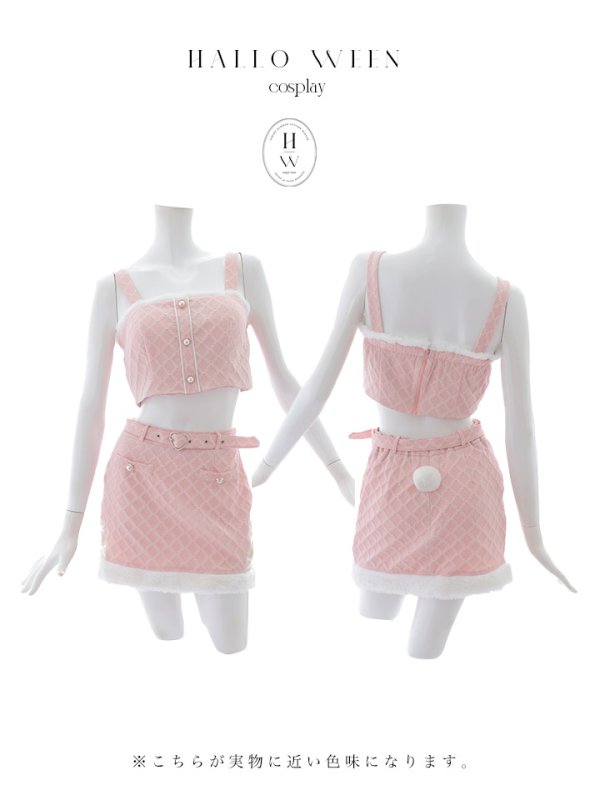 画像13: 【SALE!!】【即日発送！】【ハロウィン】ホワイトパピーセットアップ 【コスプレ6点セット】[OF01]