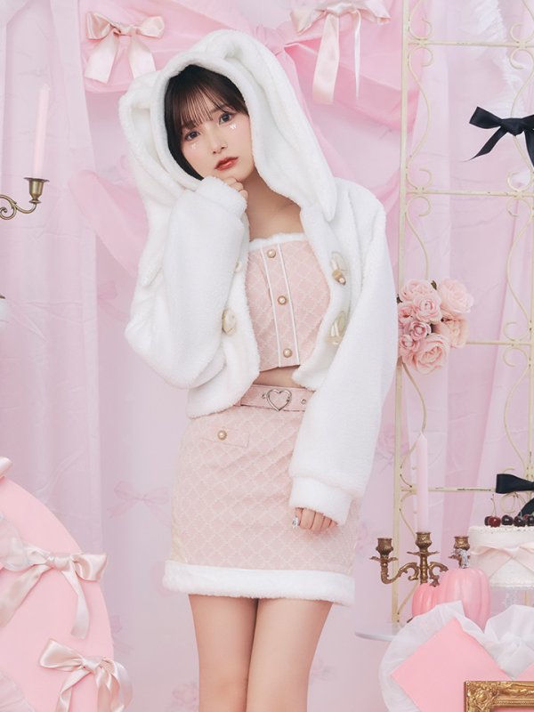 画像5: 【SALE!!】【即日発送！】【ハロウィン】ホワイトパピーセットアップ 【コスプレ6点セット】[OF01]