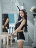 画像13: 【即日発送！】【ハロウィン】 総レースバニーフリルセットアップ【コスプレ7点セット】【XS-Lサイズ/3カラー】[YMT]