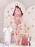 画像10: 【即日発送！】【ハロウィン】 総レースバニーフリルセットアップ【コスプレ7点セット】【XS-Lサイズ/3カラー】[YMT]