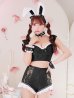 画像3: 【即日発送！】【ハロウィン】 総レースバニーフリルセットアップ【コスプレ7点セット】【XS-Lサイズ/3カラー】[YMT]