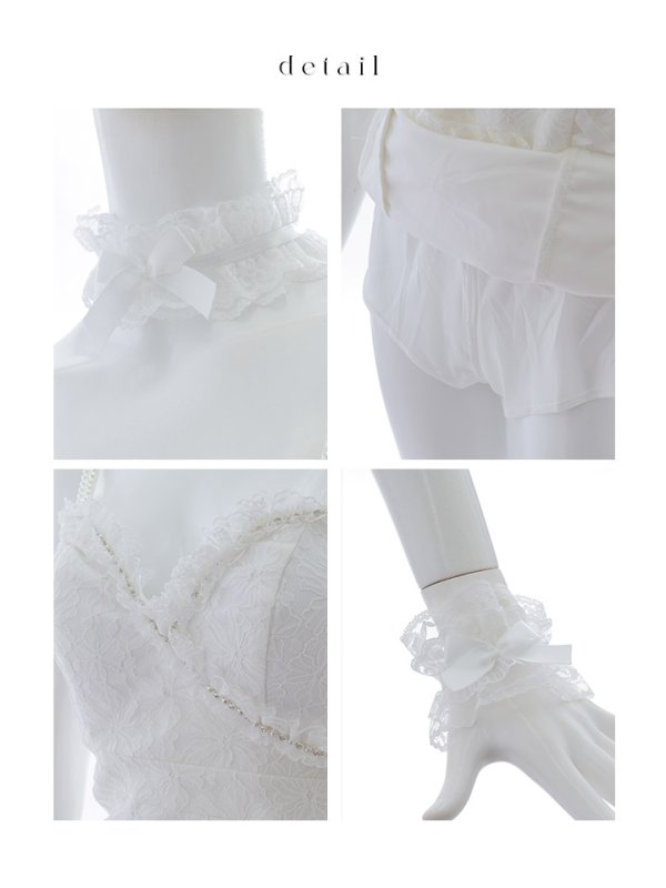 画像35: 【SALE!!】【即日発送！】【ハロウィン】 総レースバニーミニマーメイドワンピ【コスプレ6点セット】【XS-Lサイズ/3カラー】[OF04]