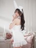 画像8: 【即日発送！】【ハロウィン】 総レースバニーミニマーメイドワンピ【コスプレ6点セット】【XS-Lサイズ/3カラー】[YMT]