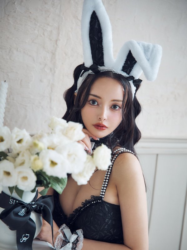 画像27: 【SALE!!】【即日発送！】【ハロウィン】 総レースバニーミニマーメイドワンピ【コスプレ6点セット】【XS-Lサイズ/3カラー】[OF04]