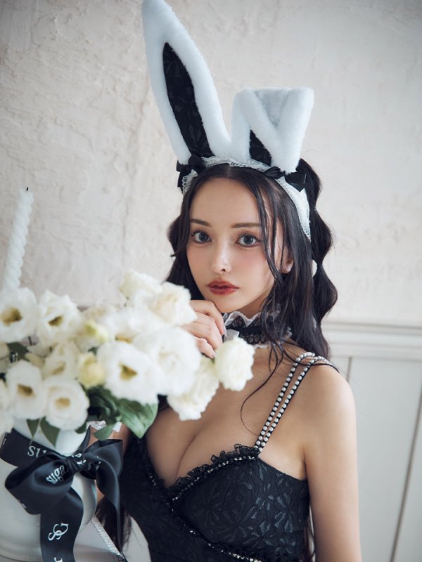 画像28: 【SALE!!】【即日発送！】【ハロウィン】 総レースバニーミニマーメイドワンピ【コスプレ6点セット】【XS-Lサイズ/3カラー】[OF04]