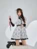 画像24: 【一部予約商品 / 9月上旬発送予定】【送料無料！】【ハロウィン】アームウォーマー付きフレアスカートチャイナ 【コスプレ5点セット】 【S-XLサイズ/4カラー】[OF03]