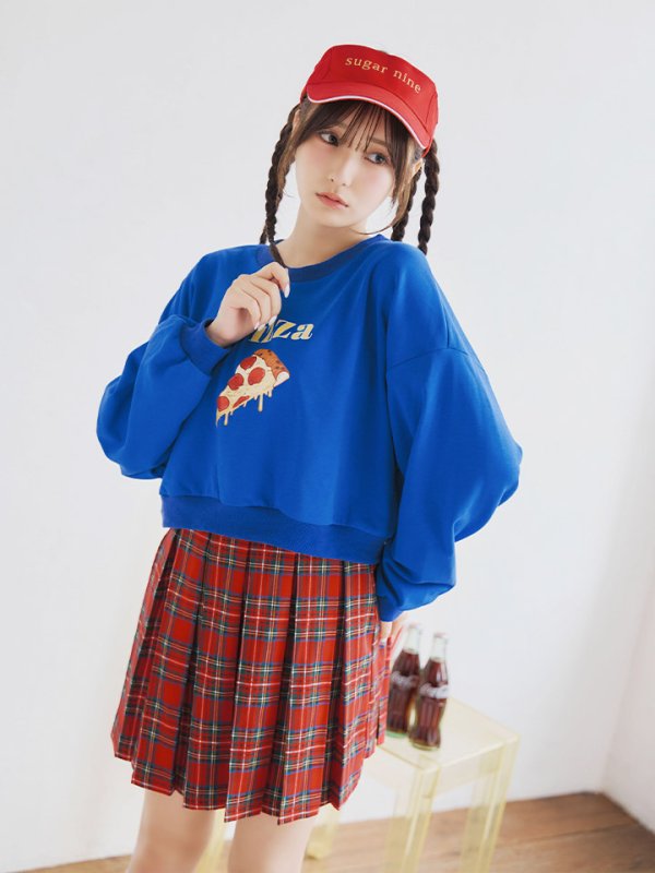 画像8: 【SALE!!】【即日発送！】【ハロウィン】ピザガールセットアップ 【コスプレ4点セット】 【S-XLサイズ/1カラー】[HC03]