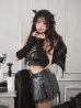 画像3: 【うづきふうかコラボ】【即日発送！】【ハロウィン】 レザーデビルセットアップ 【コスプレ6点セット】 【XS-Mサイズ/1カラー】[YMT]