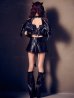 画像15: 【即日発送】【送料無料！】【ハロウィン】【うづきふうかコラボ】 レザーデビルセットアップ 【コスプレ6点セット】[OF03]