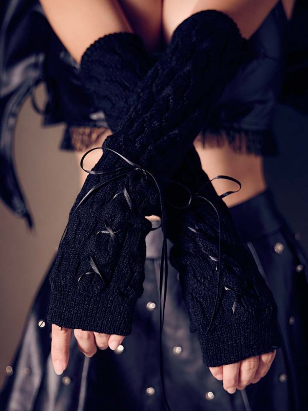 画像17: 【即日発送】【送料無料！】【ハロウィン】【うづきふうかコラボ】 レザーデビルセットアップ 【コスプレ6点セット】[HC03]