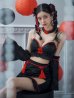 画像1: 【即日発送！】【ハロウィン】ベルスリーブチャイナセットアップ 【コスプレ5点セット】【XS-Mサイズ/1カラー】(SE01YN)[YMT] (1)