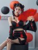 画像7: 【即日発送！】【ハロウィン】ベルスリーブチャイナセットアップ 【コスプレ5点セット】【XS-Mサイズ/1カラー】(SE01YN)[YMT]
