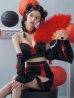 画像13: 【即日発送！】【ハロウィン】ベルスリーブチャイナセットアップ 【コスプレ5点セット】【XS-Mサイズ/1カラー】(SE01YN)[YMT]