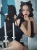 画像7: 【ハロウィン】ドットレースベビードールワンピース 【コスプレ3点セット】【XS-Lサイズ/1カラー】[YMT]