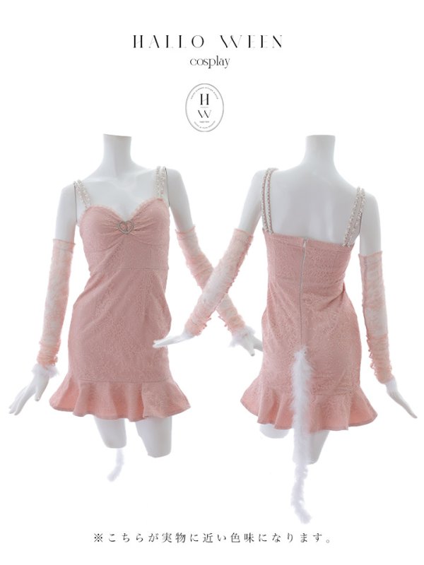 画像17: 【SALE!!】【即日発送！】【ハロウィン】 アームウォーマー付きワンピキャット 【コスプレ4点セット】 【XS-Mサイズ/1カラー】[OF01]